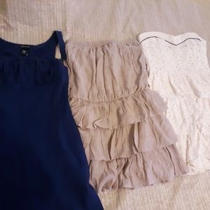 3 dresses size s